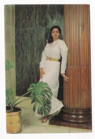 Sridevi,  Sri Devi Bollywood Postcard (huseini Pc 44)