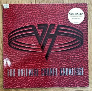 Van Halen " For Unlawful Carnal Knowledge " Lp 12 " 1991 - Warner - France