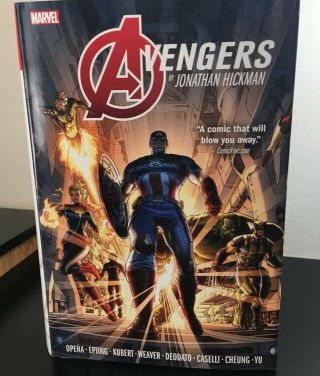 Oop Avengers By Jonathan Hickman Omnibus Vol 01.  Read Once,