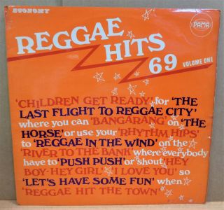 Various Artists Reggae Hits 69 Volume One Og Uk Pama Economy Lp Eco - 3