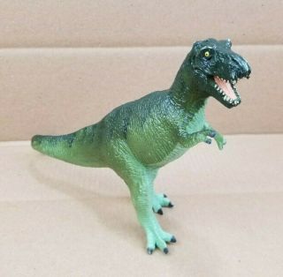 Vintage The Carnegie Safari Ltd.  9 " Tyrannosaurus Rex Hard Rubber Figure 1988