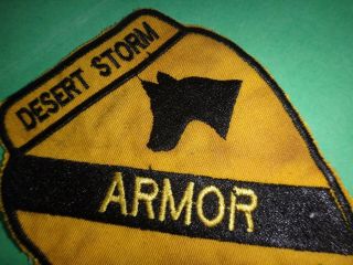Desert Storm Patch US 1st Cavalry Division 1st Battalion 32nd Armored Regiment 2