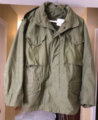 Us Military Army M65 Field Jacket Green Og - 107 Extra Small Short