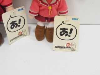 Azumanga Daioh 2 Set Sakak i& Chiyo Mihama SEGA 2002 Plush 8 