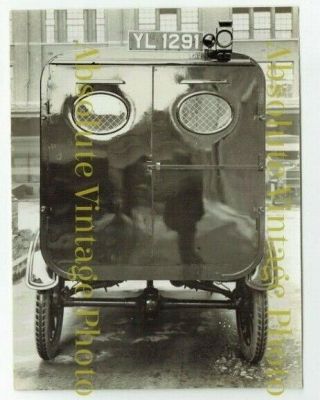 Old Motor Photograph Ford Model T Gpo / Post Office Delivery Van Vintage 1920s