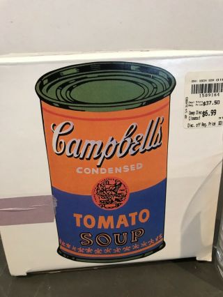 Andy Warhol Block Pop Art Campbell 