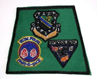 Desert Storm Era Usaf Af 2nd 3rd 90th Tactical Fighter Squadron Gaggle Patch