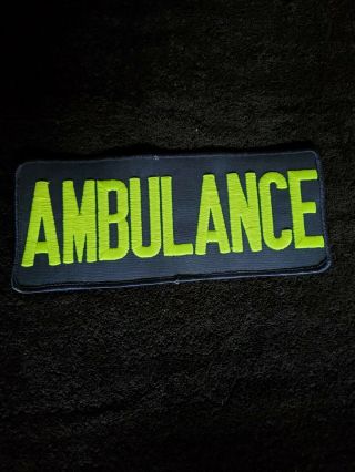 2 - Ambulance Patch Vintage