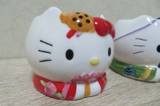 2002 Sanrio Japan Hello Kitty and Dear Daniel Kimono Ceramic Mini Cup Mug 2