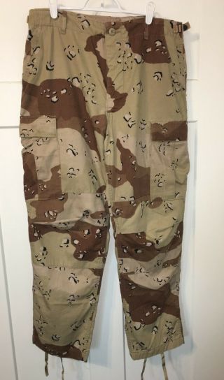 Desert Storm Us Army Chocolate Chip Camo Pants (trousers) - Medium