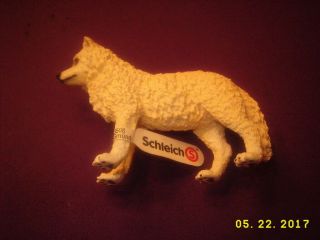 Schleich White Wolf D - 73508 With Tag 3 1/2 " X 2 1/2 "