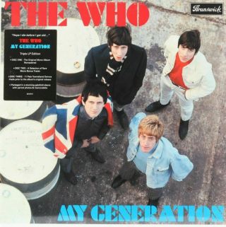 The Who My Generation Vinyl (3 Lps,  50th Anniversary Edition,  Mono)