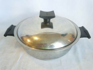 RENA WARE 3 PLY 18 - 8 STAINLESS STEEL 2 QT SAUCE PAN WITH LID MADE IN USA 2