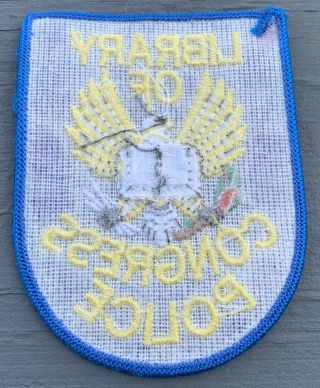 Library Of Congress Police Patch 2