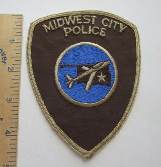 Midwest City Oklahoma Patch Older Vintage