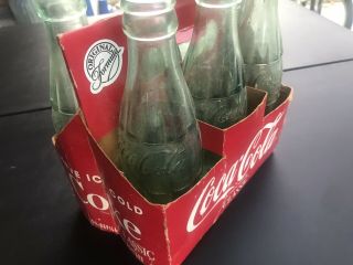 Vintage Marion Sc Coca Cola Bottles/1915 And 1923 Christmas Coke
