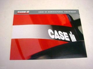 Case Ih Buyers Guide Brochure,  12 Page