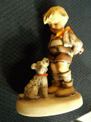 Hummel Not For You Boy Boy With Dog 317 West Germany