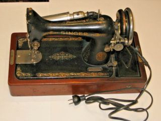 Antique Singer Sewing Machine Vintage Model Aa449192 Parts