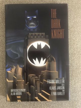 The Dark Knight Batman Frank Miller Signed Limited Edition Hardcover 2700/4000