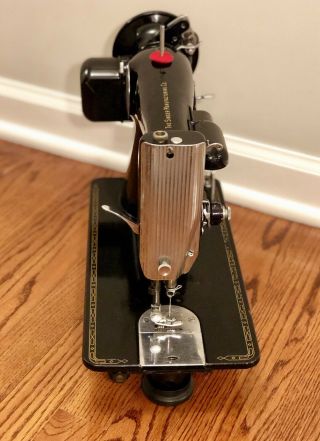 See video Serviced 1950s SINGER Model 201 - 2 Sewing Machine & 201 2