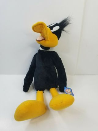 Vintage 1998 Warner Brothers Daffy Duck 24 " Plush