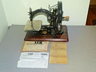 Willcox Gibbs Sewing Machine Victorian Extra Needles Collectable