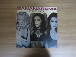 Bananarama - Pop Life 11tracks 1991 Rare Korea Promo Vinyl Lp Insert