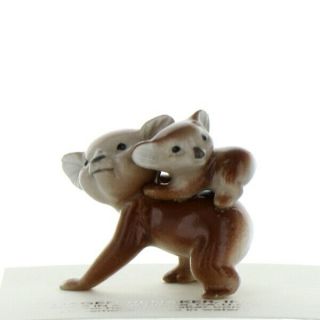 Hagen Renaker Wildlife Koala Mama And Baby Ceramic Figurine