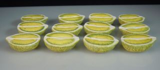 PORCELAIN PLACE CARD HOLDERS - 12 LIMES 51640 2