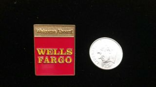 Wells Fargo Welcome Aboard Pin
