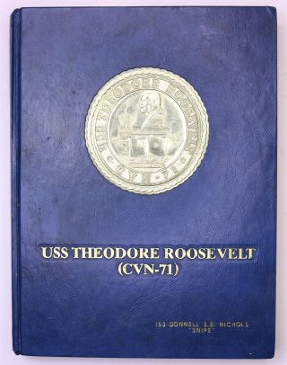 Uss Theodore Roosevelt (cvn - 71) 1996 1997 Mediterranean Deployment Cruise Book