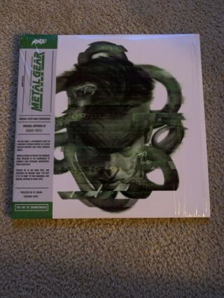 Metal Gear Solid Video Game Soundtrack Green Smoke Vinyl Record 2xlp Mondo