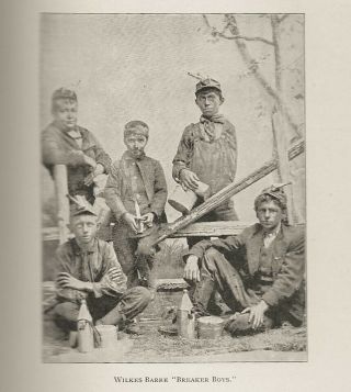 1895 Photo: Coal Mine Breaker Boys Wilkes - Barre Pa Pennsylvania,  Source Article