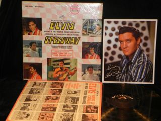 Elvis Presley Speedway Soundtrack Rca 3989 In The Shrink With Photo