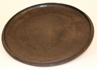 EARLY CAST IRON SKILLET OR DUTCH OVEN LID N.  PATTERSON & CO CINCINNATI OHIO 3