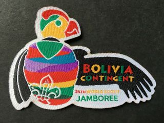 24th World Scoutjamboree,  Usa 2019.  Bolivia Contingent Badge.