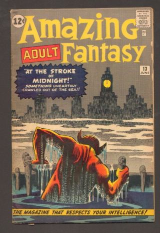 Fantasy 13 - " Something Unearthly Crawled Out Of The Sea " 1962 (f) Wh