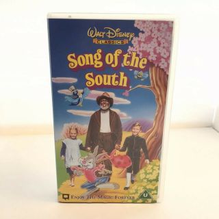 Song Of The South - Pal Vhs Video Tape Rare Disney Movie Uk