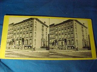 1880s Stereoview Photo Card - 5th Avenue,  31st Street Ny City By E,  H Anthony