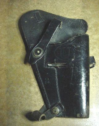 U.  S.  Military Leather Shoulder Pistol Holster 2