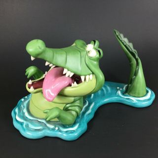 Disney Wdcc Peter Pan " Crocodile Tick - Tock,  Tick - Tock " 11 " Figurine