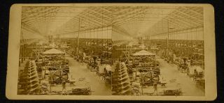 Stereoview Centennial Exhibition 1876 Philadelphia 19 - 36