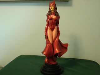 Bowen Designs Full Size Scarlet Witch Statue X - Men And Avengers