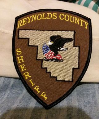 Reynolds County Missouri Sheriff Police Patch