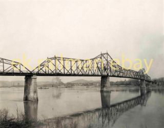 Ironton Ohio Russell Kentucky Bridge C.  1925