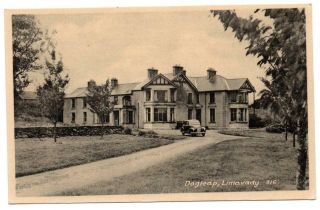 Limavady,  Dogleap House,  Derry / Londonderry,  Ireland,  B & W,  P/card,  1955