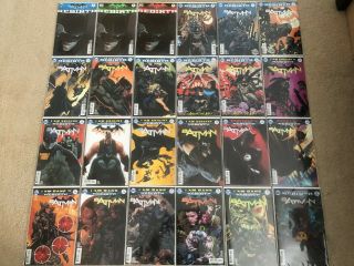 Batman Vol.  3 (issues 1 - 80,  Annuals,  Rebirth One - Shot) (tom King)