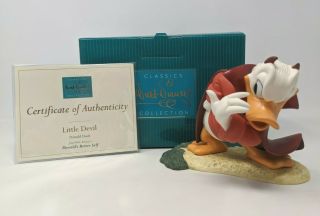 Wdcc Disney Donald Duck Little Devil Donald 