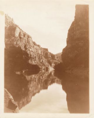 Colorado River Near Glenwood Springs Colorado - 1928